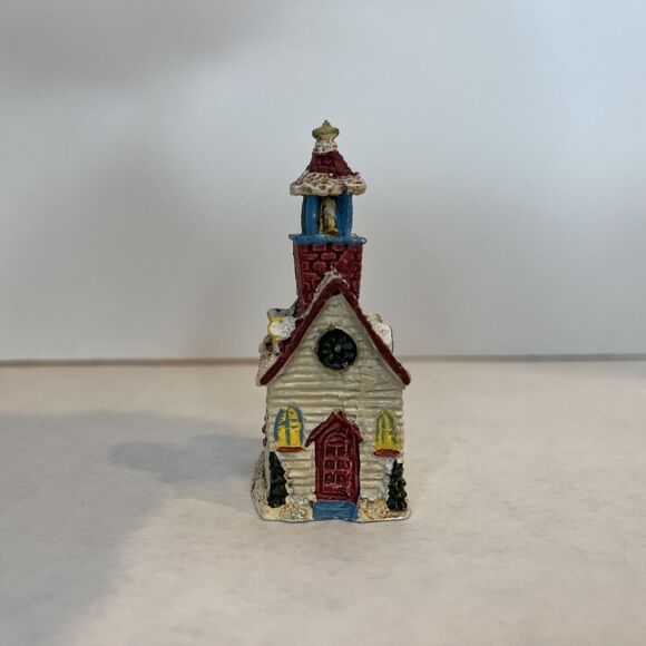 Novelino Pewter Gift Lot of 3 Christmas Church Santa Tree Figure Holiday 2.5" - Picture 3 of 16